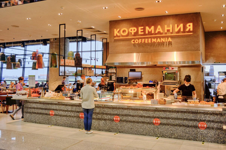 «Кофемания», сеть ресторанов - освещение рис.9